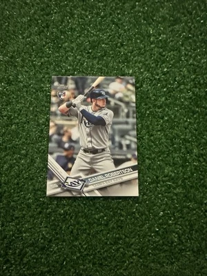 2017 Topps Update #US250 Daniel Robertson Tampa Bay Rays RC Baseball Card AD1 - Imagem 1 de 2
