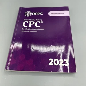 Official CPC® Certification 2023 - Study Guide, AAPC - Picture 1 of 2