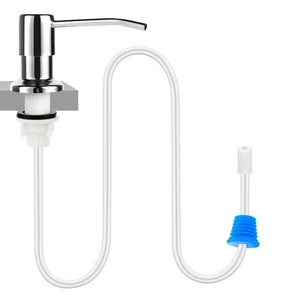 Dish Soap Dispenser for Kitchen Sink, Countertop Sink Soap Dispenser Water Pu... - Picture 1 of 6