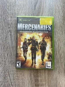 Mercenaries: Playground of Destruction (Original Xbox) Black Label CIB & TESTED - Picture 1 of 7