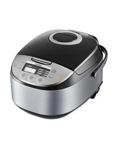 Rice Cooker 12 Cups Cooked/Uncooked, Portable Non-Stick Rice 6 Cups Black - Picture 1 of 8