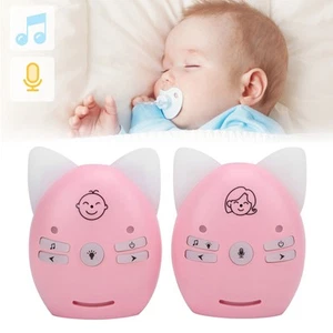 US Plug Pair Wireless WalkieTalkie With Night Light Sound Monitor For Family Hot - Bild 1 von 23