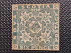 Schöne uralte Klassik Briefmarke weltweit aus Nova Scotia Kanada