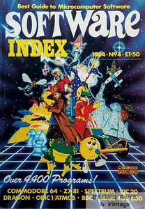 Índice de software - 1984 - No. 4 - La mejor guía de software de microcomputadora - Imagen 1 de 3