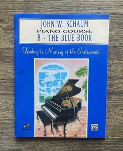 John W Schaum Klavierkurs B Das blaue Buch  - Bild 1 von 2