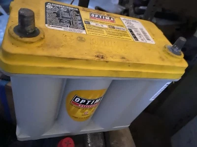 BATERÍA OPTIMA D51R TAPA AMARILLA Grupo 51 Tamaño.  NÚCLEO Foto 1 de 3