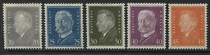 Germany 1928-30 definitives 20 to 45 pf mint o.g. - Bild 1 von 1