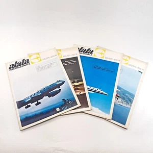Lot Of 4 Monthly Magazines, Aeronautics - Alata Internazionale - Year 1968 - Picture 1 of 5