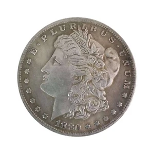 Moneda de plata Morgan 1880-O sin circular serie coleccionable - Imagen 1 de 7