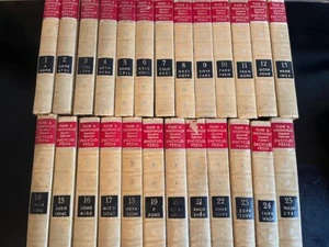 Set of 25 Funk & Wagnalls Vintage Encyclopedias Reference dates 1959-1966 - Imagen 1 de 7