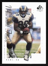 2000 SP Authentic #68 Marshall Faulk   Card CB