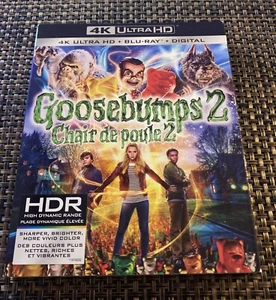 Goosebumps 2 (4K Ultra HD, Blu-ray, Digital) New Sealed /Slipcover - Picture 1 of 3