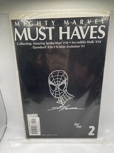 Dynamic Forces MIGHTY MARVEL MUST HAVES #2 Remarked-Signed SCOTT HANNA 82 of 199 - Picture 1 of 2