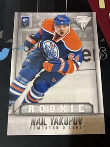 2013-14 Panini Titanium - NAIL YAKUPOV ROOKIE RETAIL BOX TOPPERS 5x7 #J-4 - Picture 1 of 2