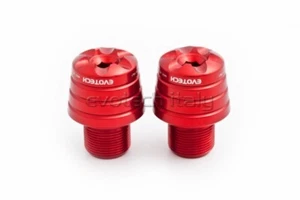 EVOTECH CONTRAPPESI BILANCIERI MANUBRIO ROSSO KAWASAKI ZX6R / RR 2007-2016 - Foto 1 di 1