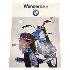 1972 BMW R50/5 R60/5 R75/5 motorcycles USA sales brochure