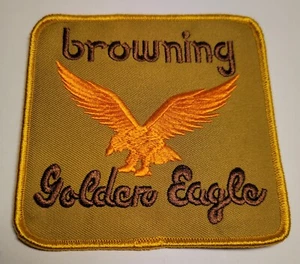 Browning Golden Eagle Vintage lata 70. Styl CB Radio Naszywka - Zdjęcie 1 z 3