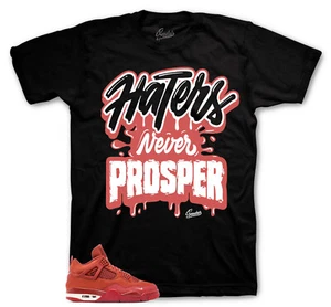 Shirt To Match Jordan 4 Brick By Brick Shoes -  Haters Sneaker Tees - Picture 1 of 3