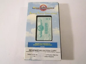 VHS WORLD EXPLORER Geography Tools & Concepts 1998 [12S1] - Picture 1 of 2