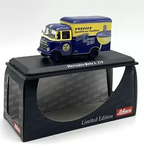 Camión furgón Schuco Mercedes Benz L319 Vogeley embalaje original 1:43 K038 - Imagen 1 de 5