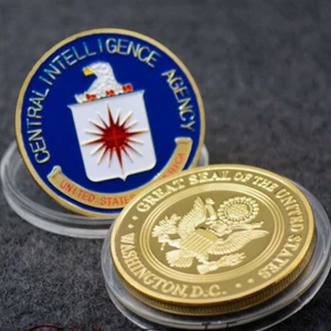 US Army Military CIA Central Intelligence Agency Commemorative challenge coin - Picture 1 of 4