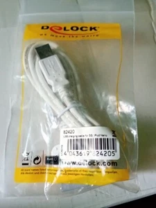 Cargador de cable de carga USB 3 PIEZAS 1,8 M Apple iPhone 4, 3GS, iPod Nano, iPad 2 y 1 - Imagen 1 de 4