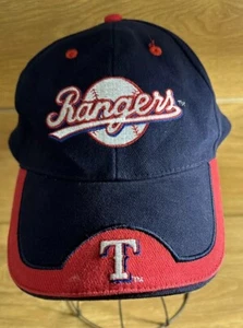 Texas Rangers Hat MLB Embroidered T Progressive Direct Adjustable Baseball Cap - Picture 1 of 11