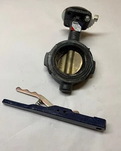 NIBCO 3" Butterfly Valve - WD2000 - DI, SS, 200 psi, EPDM - Handle - NEW - Picture 1 of 6