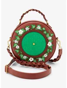 Loungefly Lord of the Rings Floral Hobbit Door Crossbody Bag **IN HAND NOW - Picture 1 of 8