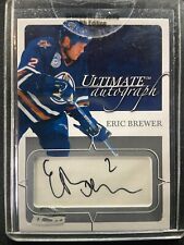 2003-04 In the Game BAP Ultimate Autograph #37 Eric Brewer AUTO 78/135
