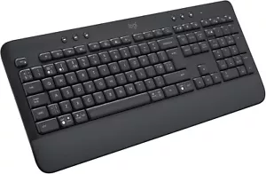 New/Sealed Logitech Signature K650 Wireless Bluetooth Keyboard with Palm Rest - Picture 1 of 8