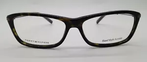 Tommy Hilfiger TH 1100 Tortoise XGE Plastic Eyeglasses Frames 55-14-135 New RX - Picture 1 of 5