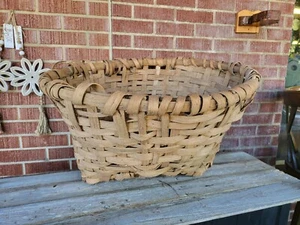 L@@k!! Vintage Cotton Picking Basket cotton Gathering Basket from 1940's SC farm - Picture 1 of 9