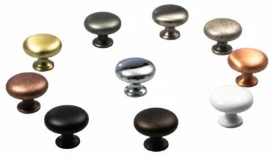 Viefe Möbelknopf DUKE rund Ø 31 mm Vintage Türknopf Knopf Knauf Antik Küche Stil - Bild 1 von 4