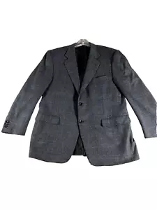 Canali Proposta Blazer Sport Coat Italy sz 52 Herringbone Wool Cashmere 2 button - Picture 1 of 24