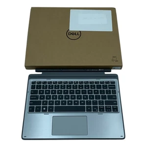 Dell Latitude 7200 7210 2-in-1 Tablet Travel Detachable Keyboard AG00BK-US 24D3M - Picture 1 of 14