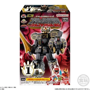 Bandai Sentai Gozyuger MiniPla Black Daizyuzin Box 1 - 4 venditore USA - Foto 1 di 3