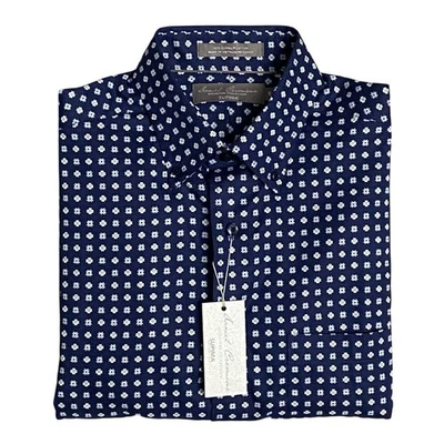 Daniel Cremieux Signature Collection Men's Small Supima Cotton Shirt Blue NEW - Image 1 of 4