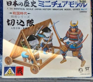 JAPANESE HISTORY MINIATURE ASSAULT FORCE No.17 1/35 AOSHIMA VINTAGE MODEL KIT - Picture 1 of 3