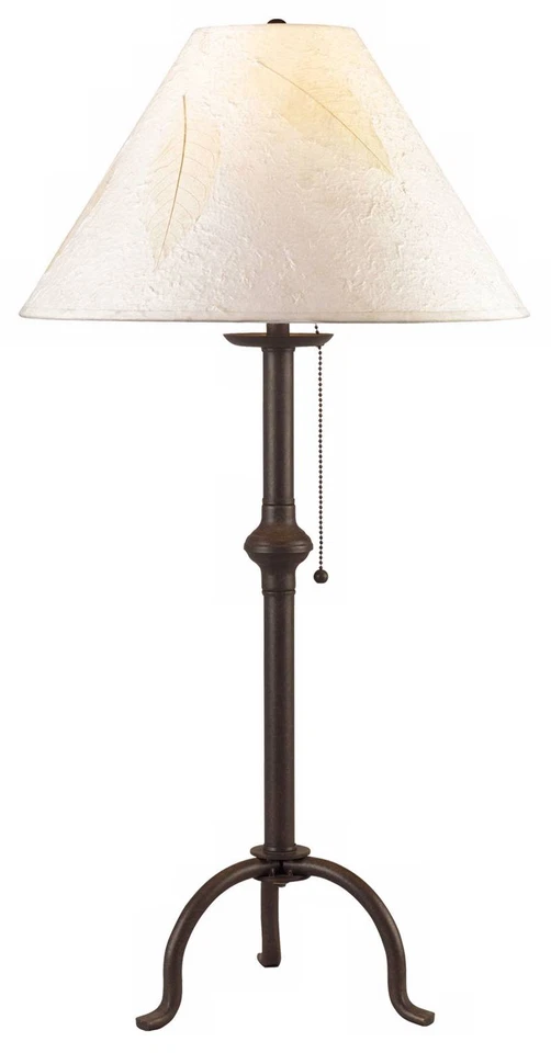Lámpara de mesa de hierro forjado Cal Lighting Craftsman 31 3/4" de alto Pennyfoot Foto 1 de 1