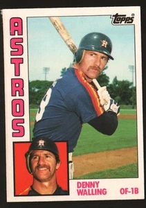 1984 Topps Edición Coleccionista Tiffany #36 Denny Walling Houston Astros 84-1210 - Imagen 1 de 2