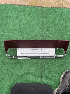 1966 1967 Lincoln Continental speedometer face and dash trim 66 67 - Image 1 of 4