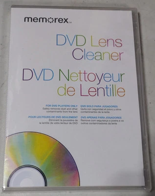NEW Memorex DVD LASER LENS Cleaner  - Factory Sealed - SALE - TOP QUALITY ITEM - Image 1 of 2