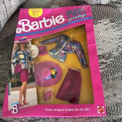 Vintage 1989 Mattel Barbie “Paris Pretty Fashions” #6558 New NIP — 第 1/4 张图片