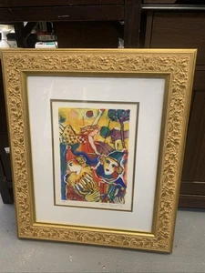 Zamy Steynovitz 'Circus in Jerusalem' Signed Limited Edition Serigraph - Picture 1 of 5