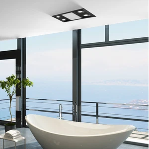 Eglo Inferno 3-in-1 Bathroom Exhaust Fan, Heater & LED Light | NEW | - Picture 1 of 4