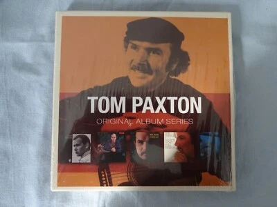 TOM PAXTON- ORIGINAL ALBUM SERIES- RHINO ENTERTAINMENT- 5 CD SET - Image 1 of 2
