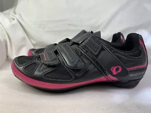 Pearl Izumi 15214005 Women's Select Road III 3 Black/Pink Cycling Shoes 39.5 - Picture 1 of 11