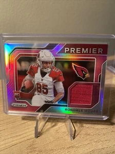 RONDALE MOORE 2021 PANINI PRIZM PREMIER PINK RC PATCH #PJ-17 - Bild 1 von 2