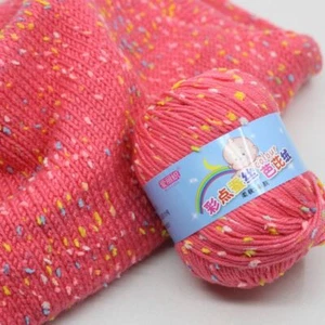 50g/Rolle Woll garn Baby Baumwolle Garn kugel Häkel garn Für Korb Teppiche - Bild 1 von 22